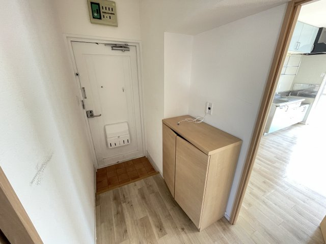 パークシティ白扇２号棟の玄関