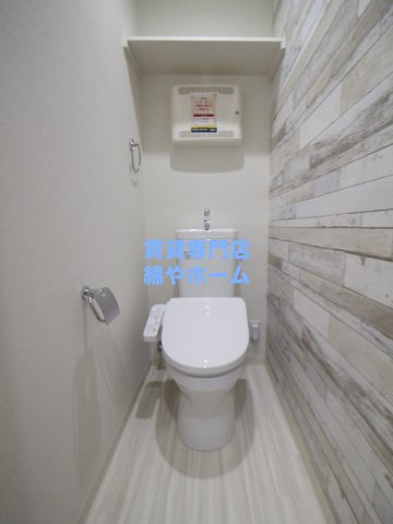 フジパレス住吉我孫子前Ⅱ番館のトイレ|コンパクトで使いやすいトイレです