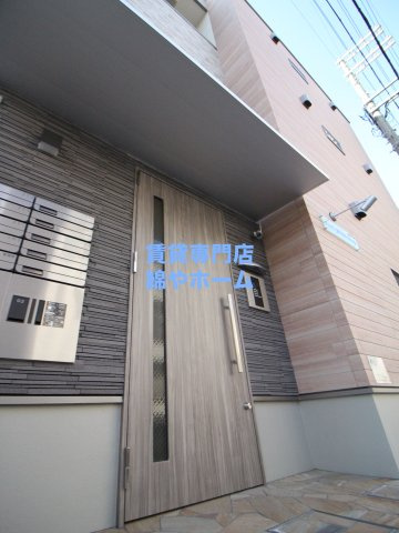 フジパレス住吉我孫子前Ⅱ番館の外観|外観は落ち着いています