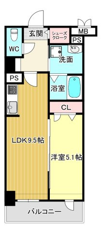 【間取り】 | フレンシア西宮北口