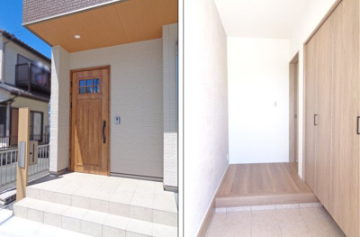 【玄関】 | 松阪市川井町　建売分譲住宅Ｄ号棟