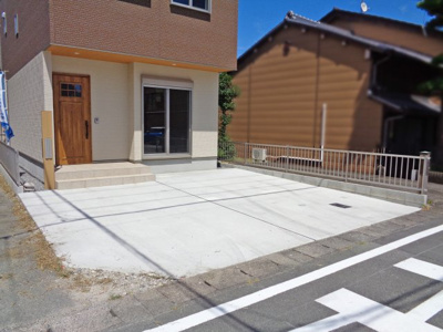 【駐車場】 | 松阪市川井町　建売分譲住宅Ｄ号棟 | 駐車スペース２台可