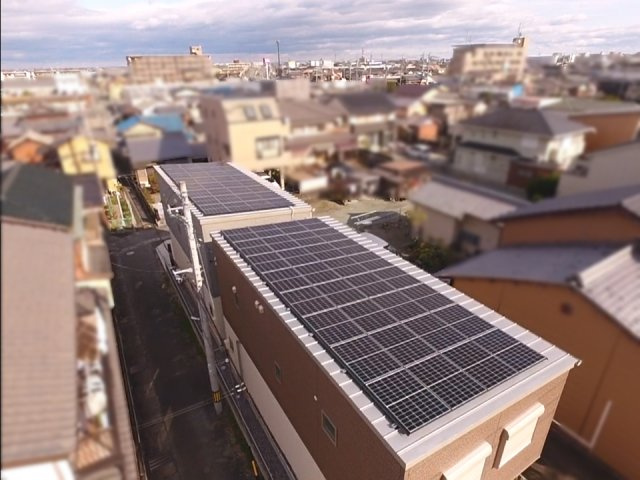 【発電・温水設備】 | 松阪市川井町　建売分譲住宅Ｄ号棟 | 太陽光発電システム8.28kW　ソーラーパネル搭載