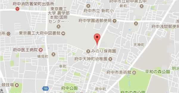 レオパレスアーベントロートの地図