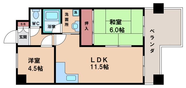 【間取り】 | メゾンドール北畠