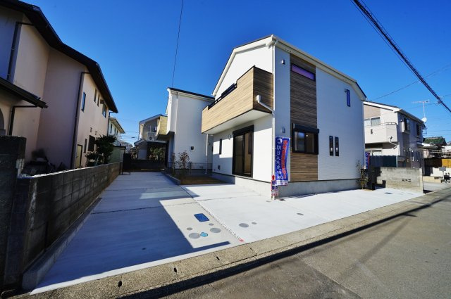 【横浜市瀬谷区宮沢１丁目50-5全２棟新築戸建て１号棟】★仲介手数料無料★（原小学校・原中学校）の外観|瀬谷区宮沢1丁目の全2棟の新築分譲住宅のご紹介です。