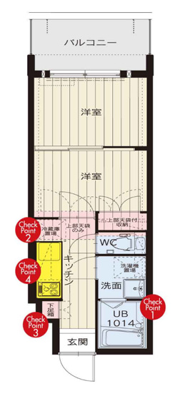 【間取り】 | ORIENT BLD №87