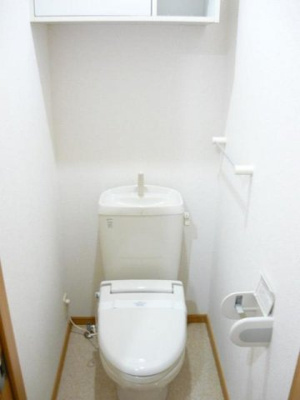 【トイレ】 | グレイスＮＫ | 清潔感のあるトイレです