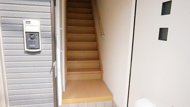 アイ　フリーデの玄関