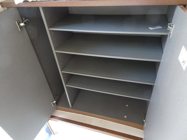 スカイ・コーポの玄関