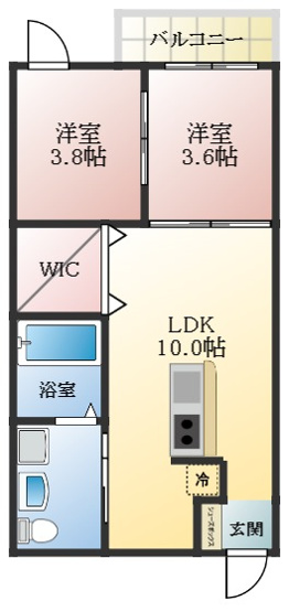 【間取り】 | STAY THE HOUSE 河内国分