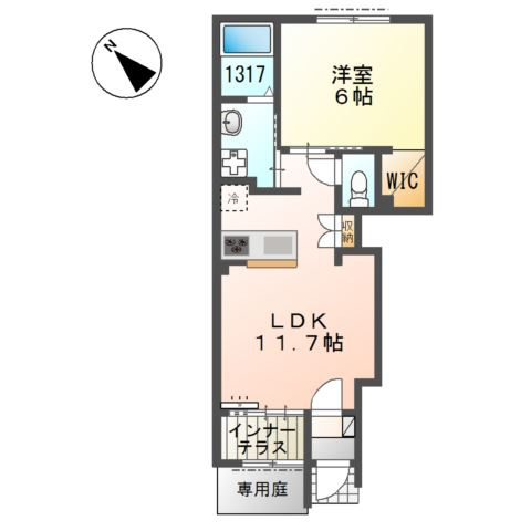 カルマート　大久保の間取り