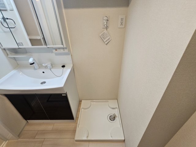 明石市林崎町２丁目のアパートの洗面所