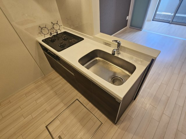 明石市林崎町２丁目のアパートのキッチン