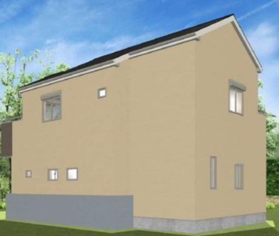 【外観パース】 | 神戸市長田区丸山町3丁目　新築戸建　仲介手数料無料！ | 長田区丸山町3　新築　仲介手数料無料！