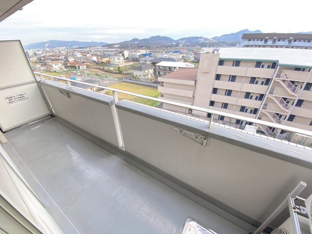 シィダーヴィレッジのバルコニー