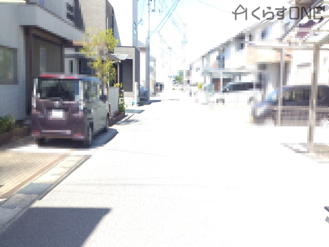 【前面道路含む現地写真】 | 姫路市網干区田井／中古戸建