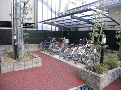 【その他共用部分】 | アンソレイユ菱屋西（河内小阪賃貸） | 駐輪場です。