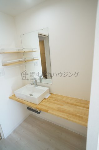 アンソレイエ売布の洗面所