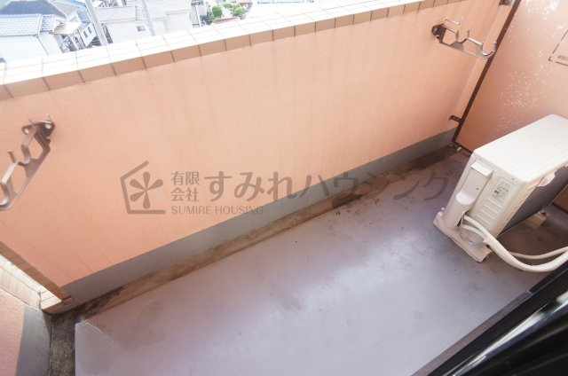 アンソレイエ売布のバルコニー