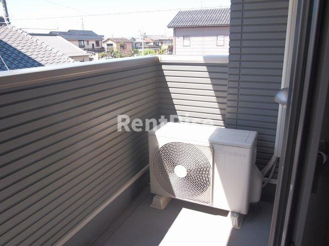 江南市高屋町十六田のアパートのバルコニー|バルコニー