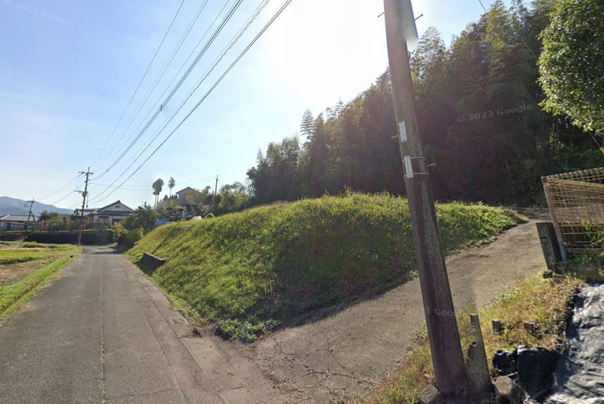 都城市安久町の売地の外観