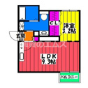 【間取り】 | ｑｕａｄｏｒ桜並木の間取り