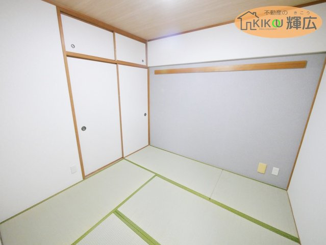 【和室】 | ライオンズマンション姫路西今宿　1階 | 和室は約4.5畳ございますので、客間としても最適ですね