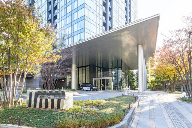 シティタワー麻布十番のエントランス