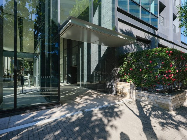 シティタワー麻布十番のエントランス