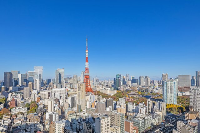 シティタワー麻布十番の展望|東京タワービュー