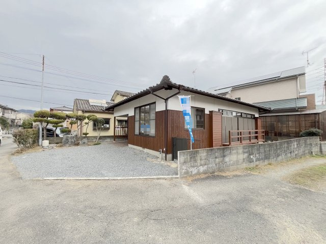 山家戸建ての外観