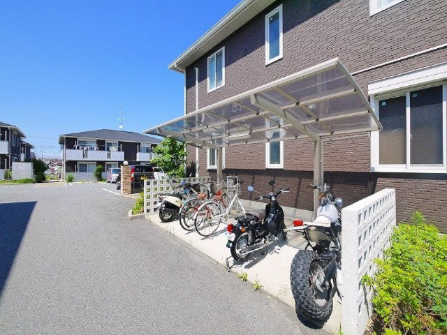グレイスコートＤ・Ｅ・Ｆのその他共用部分|駐輪場です