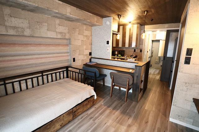 行徳マンションの居間・リビング|おしゃれなリビングです