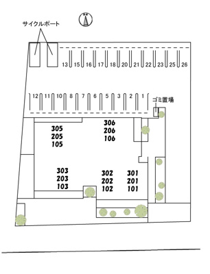 【区画図】 | シャーメゾン　アヴァンセ