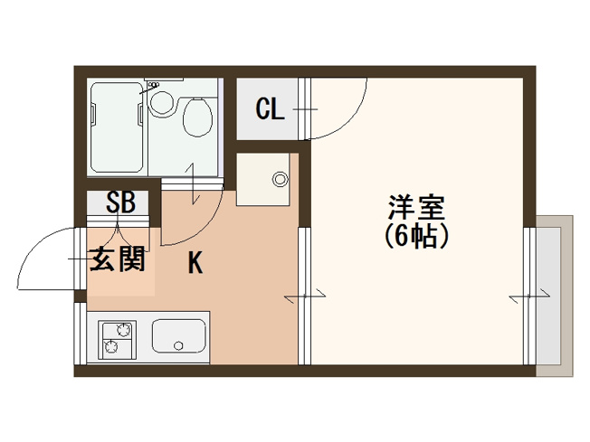 【間取り】 | カワカミハイツ