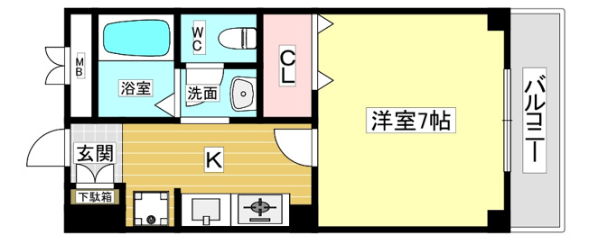 【間取り】 | リブレメゾン甲東園エスト