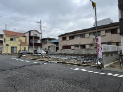 【前面道路含む現地写真】 | 三反田町3丁目新築戸建A号地