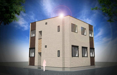 【外観パース】 | ハーモニーテラス関原