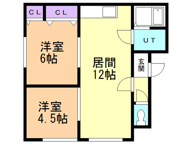 アメニティパークノボリベツの間取り