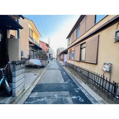 【前面道路含む現地写真】 | 西ノ京内畑町　売土地（建築条件付）