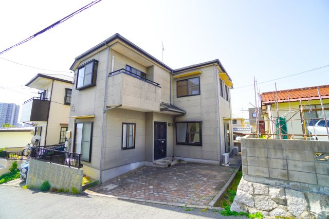 井口貸家の外観|外観もきれいです