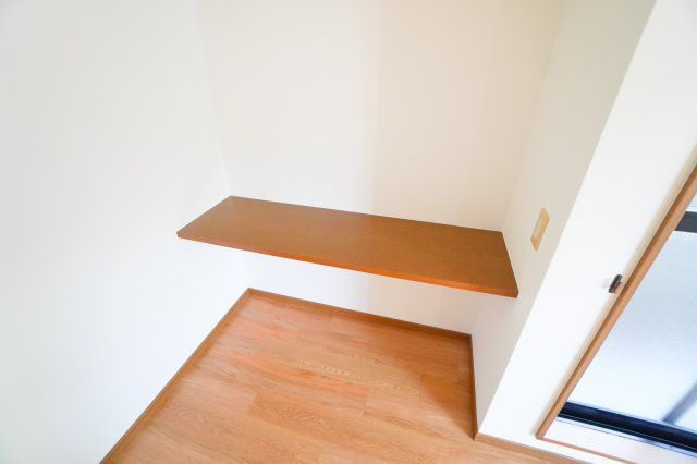 井口貸家の収納|小物を収納するのに便利です