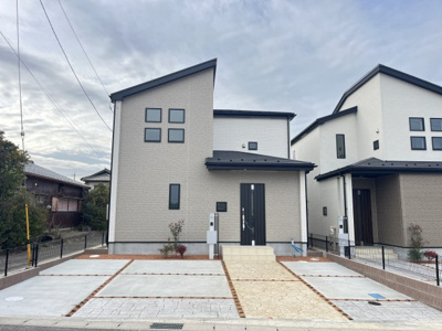 【外観】 | 木更津市中野　新築住宅　全２棟　３号棟 | 外観もきれいです