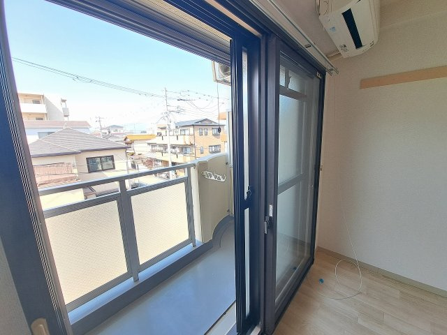 ウイング武庫川のバルコニー