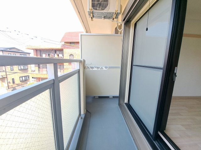 ウイング武庫川のバルコニー