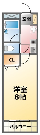 ウイング武庫川の間取り