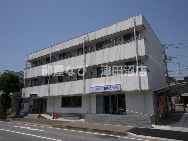 ブリリアント大木の外観|ＪＲ総武線の津田沼駅から真直ぐ進みます！