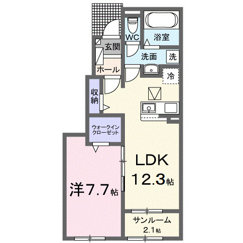 アンジェロ　セイスの間取り