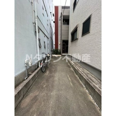 【その他共用部分】 | クリークコート | 駐輪スペースです